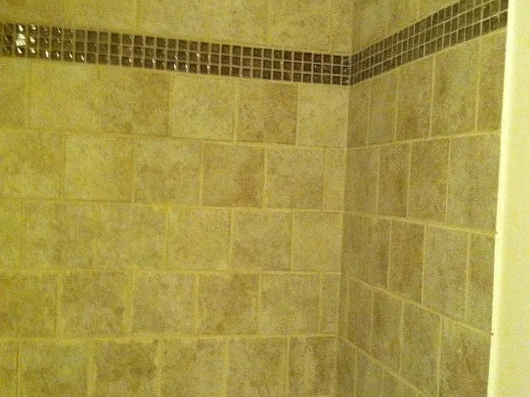 tiled bathroom