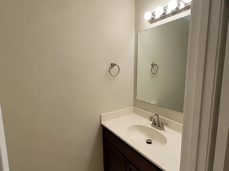 Half bath first floor.