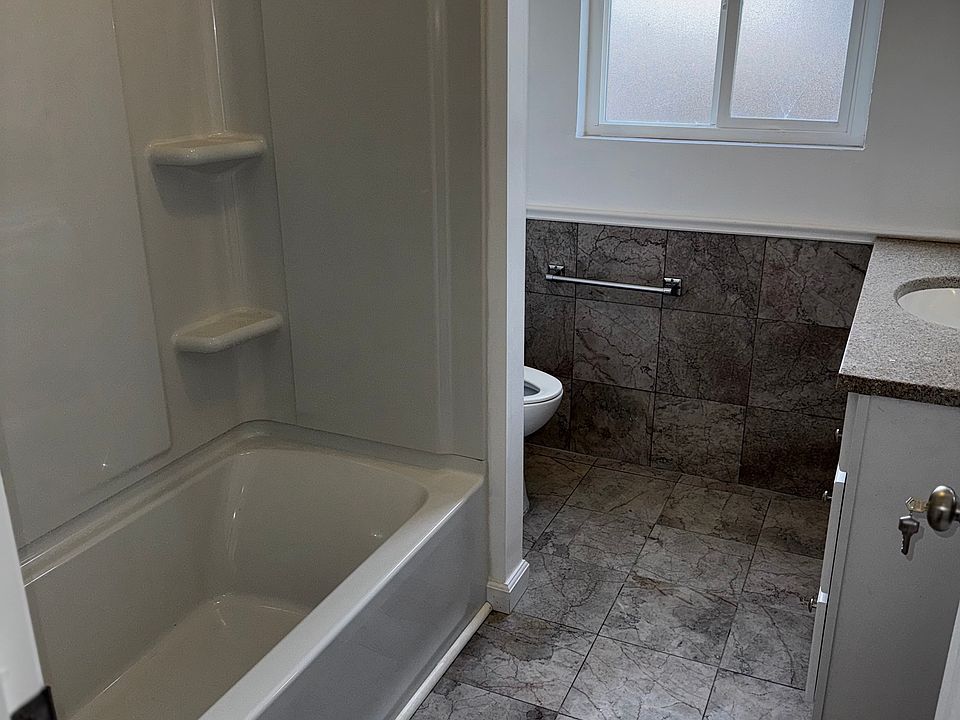 Bathroom with standing shower