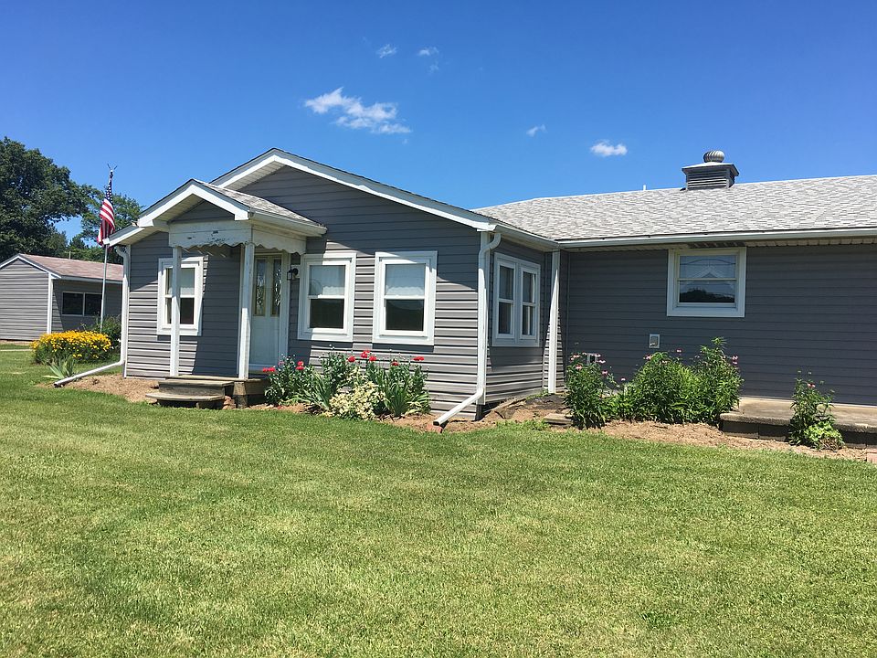 Front view of the home