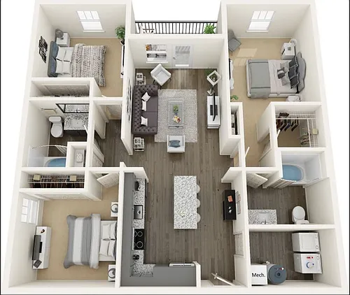 Floor plan C1