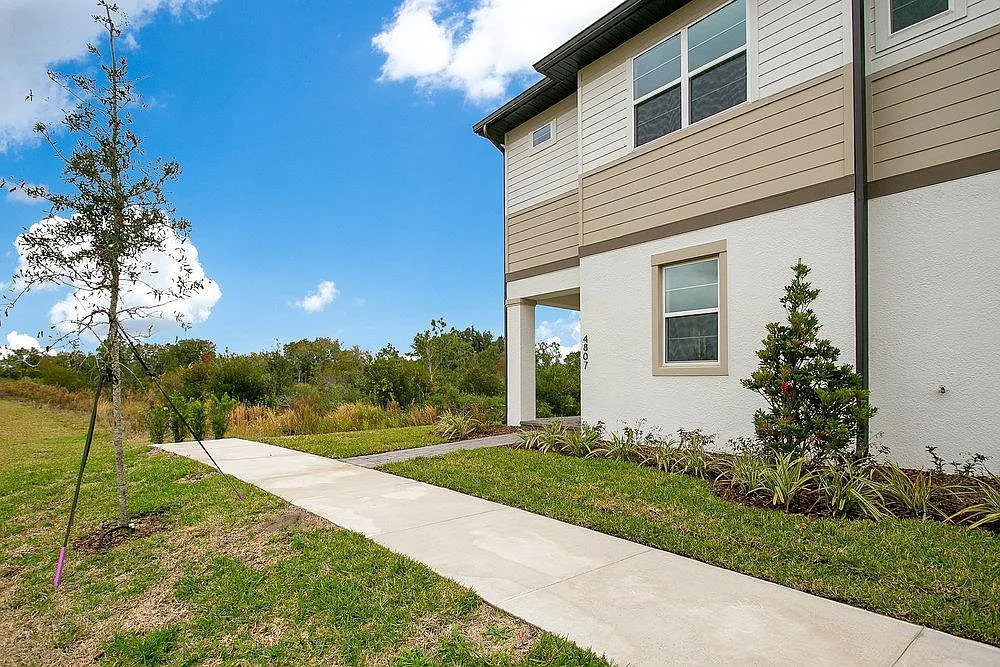 Conservation view from living room/kitchen and most bedrooms upstairs! - 4807 Cross Prairie Pkwy