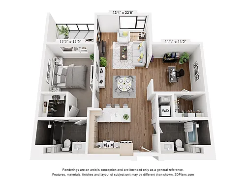 Floor plan 1015