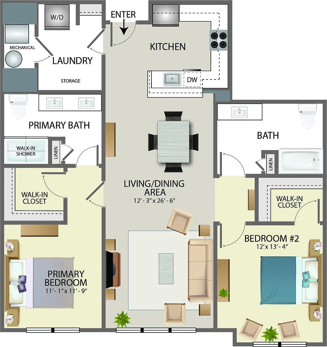 Floor plan A1