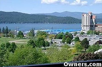 Coeur d Alene Lake view from living room