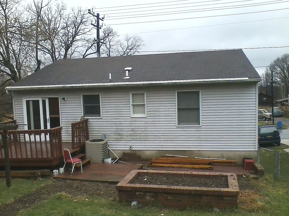 rear of house