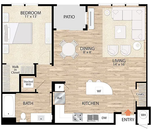 Floor plan Plan F