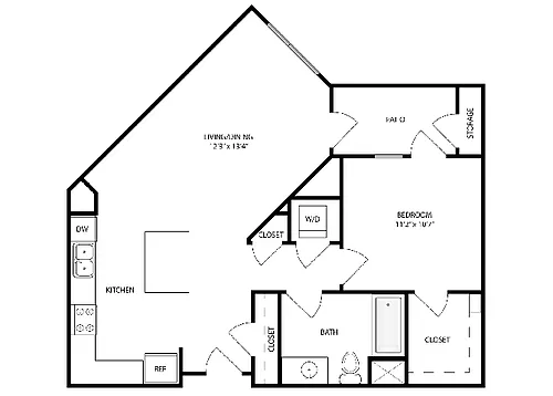 Floor plan E1