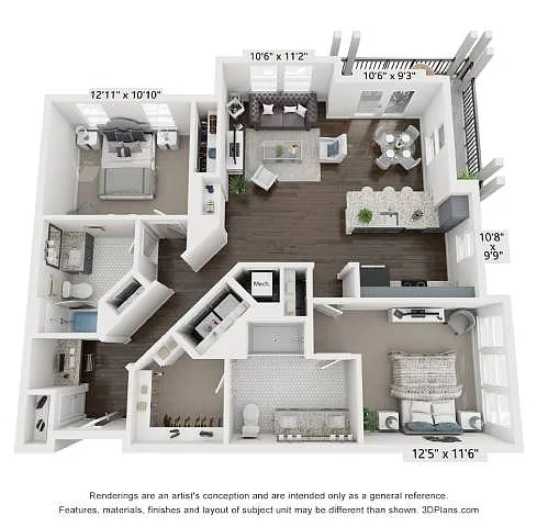 Floor plan The Taylor