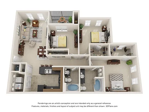 Floor plan C1