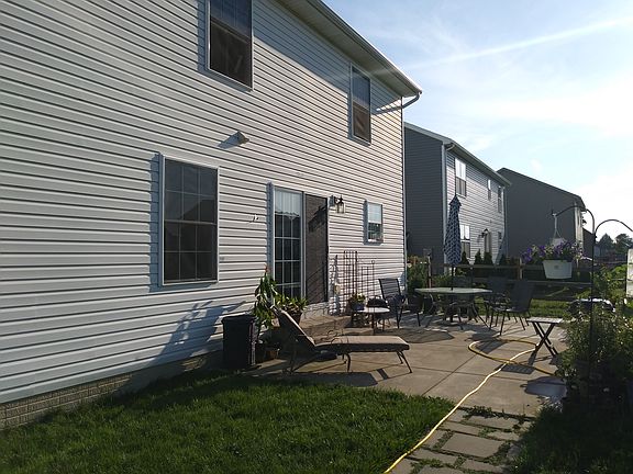 Enlarged patio