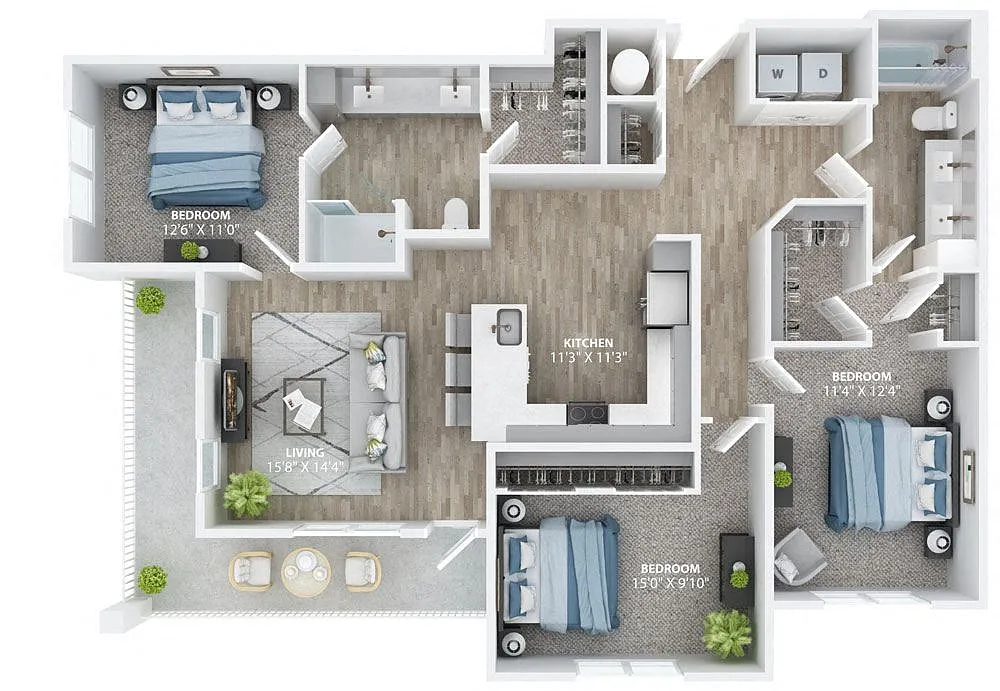 Floor plan Nirvana C2