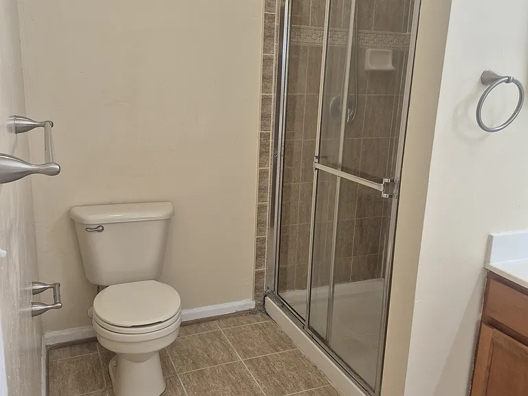 Primary bathroom with shower
