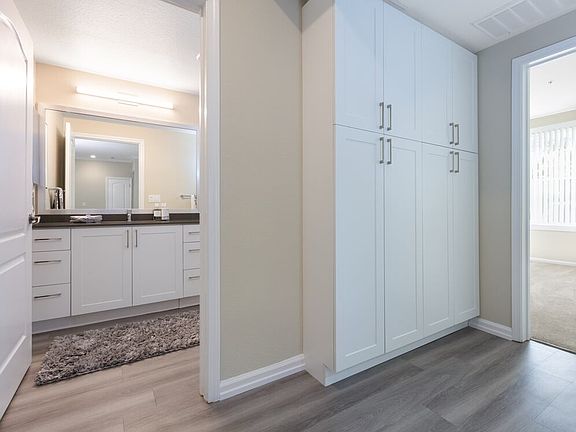 Upgraded Apartment Home Hall Storage and Bath