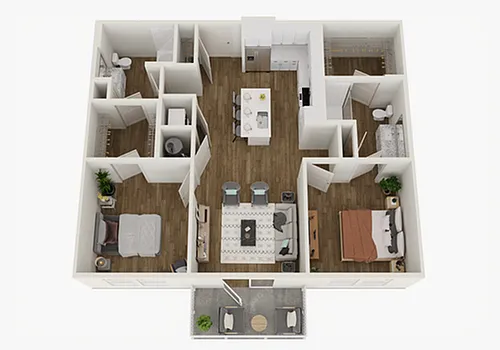 Floor plan B1
