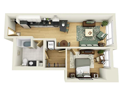 Floor plan NoLo South - A4