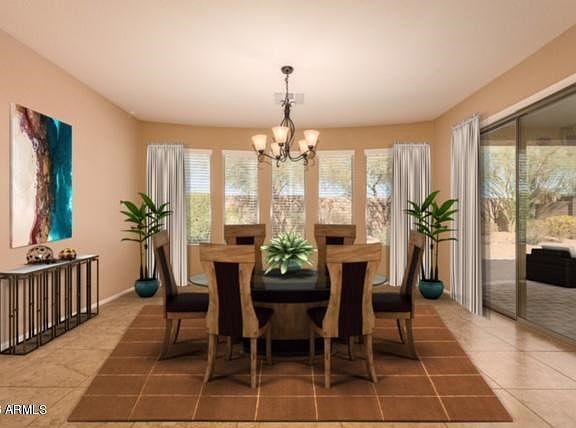 Eat in kitchen area/dining room