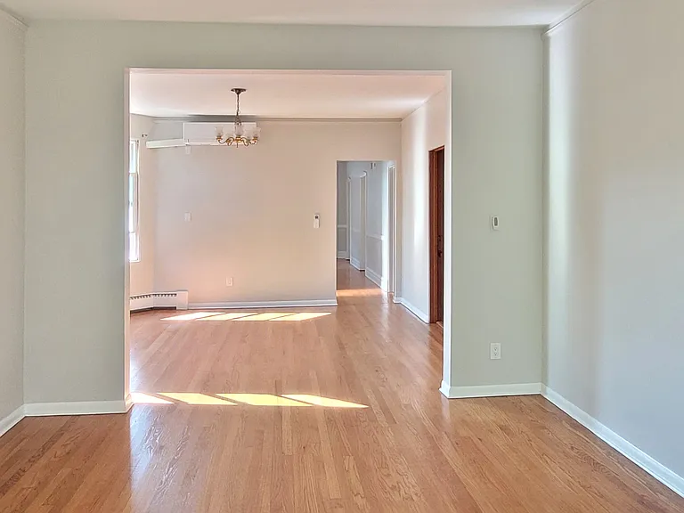 Living room, dining room, hall