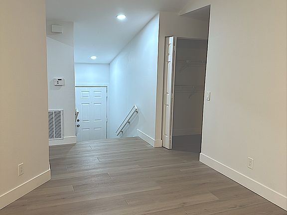 View back to entrance