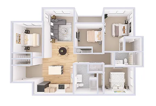 Floor plan Woodmont