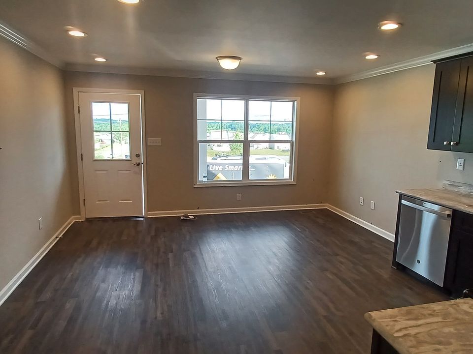 Looking out towards front door of unit