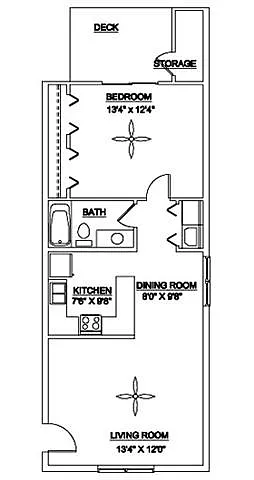 Floor plan The Brightleaf 700