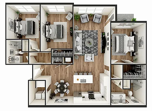 Floor plan Woodcock