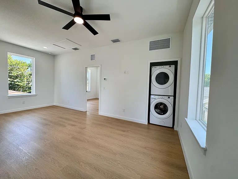 Washer and dryer (new in 2026) included.