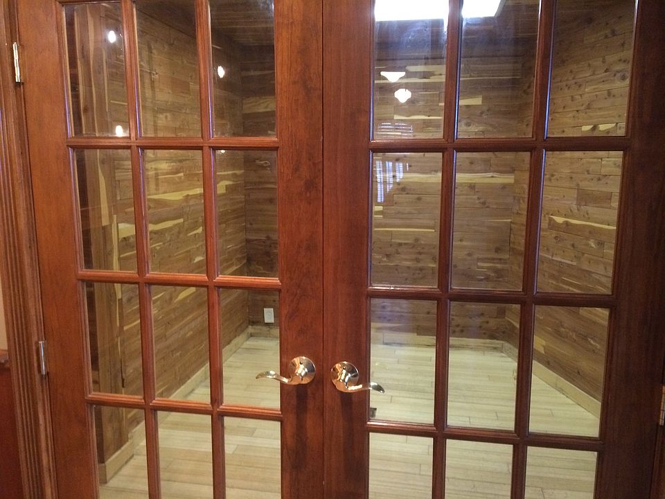 French Doors to Cedar Room