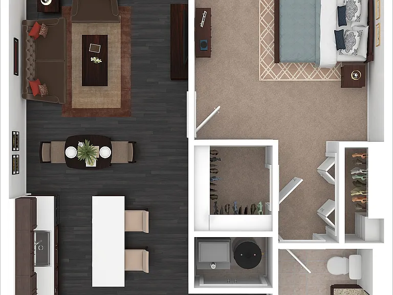 A4 3D Floor plan A4 3D Floor plan
