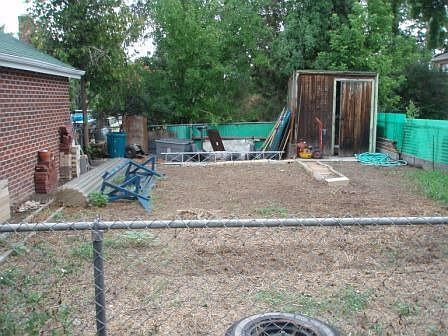 Garden to South of garage