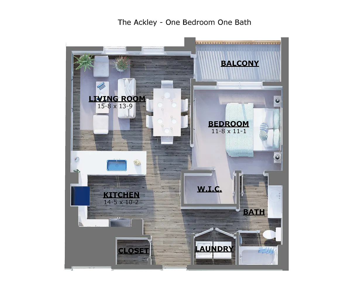 Floor plan Ackley