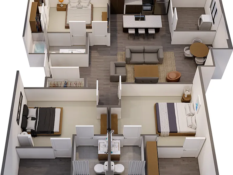 3BR/3BA - C1 3BR/3BA - C1