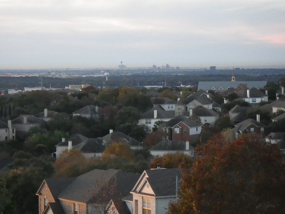View to Downtown San Antonio