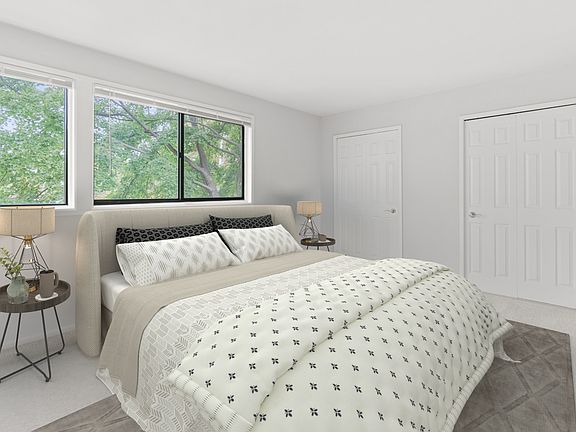 Spacious Master Bedroom with ample closet space