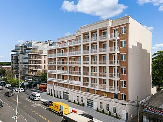 The KingsPlace Condominium at 398 Kings Highway in Gravesend