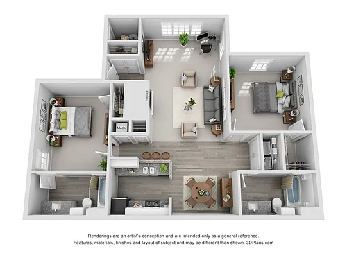 Floor plan Blue Heron