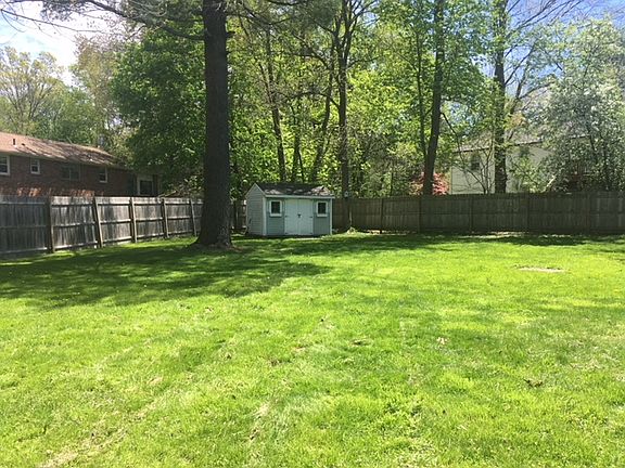 Backyard from NW corner
