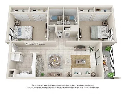 Floor plan B1Elite