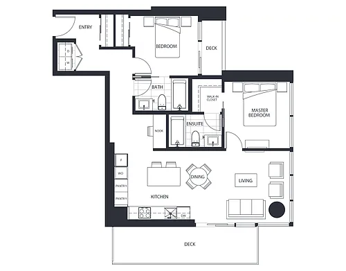 Floor plan Plan C2