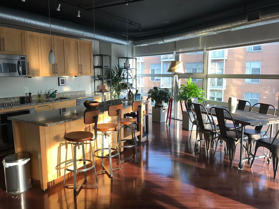 Gourmet kitchen in expansive living space