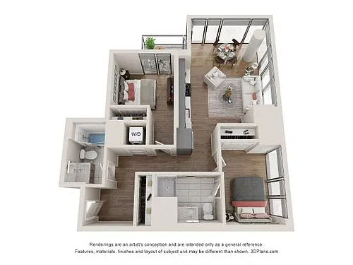 Floor plan B8