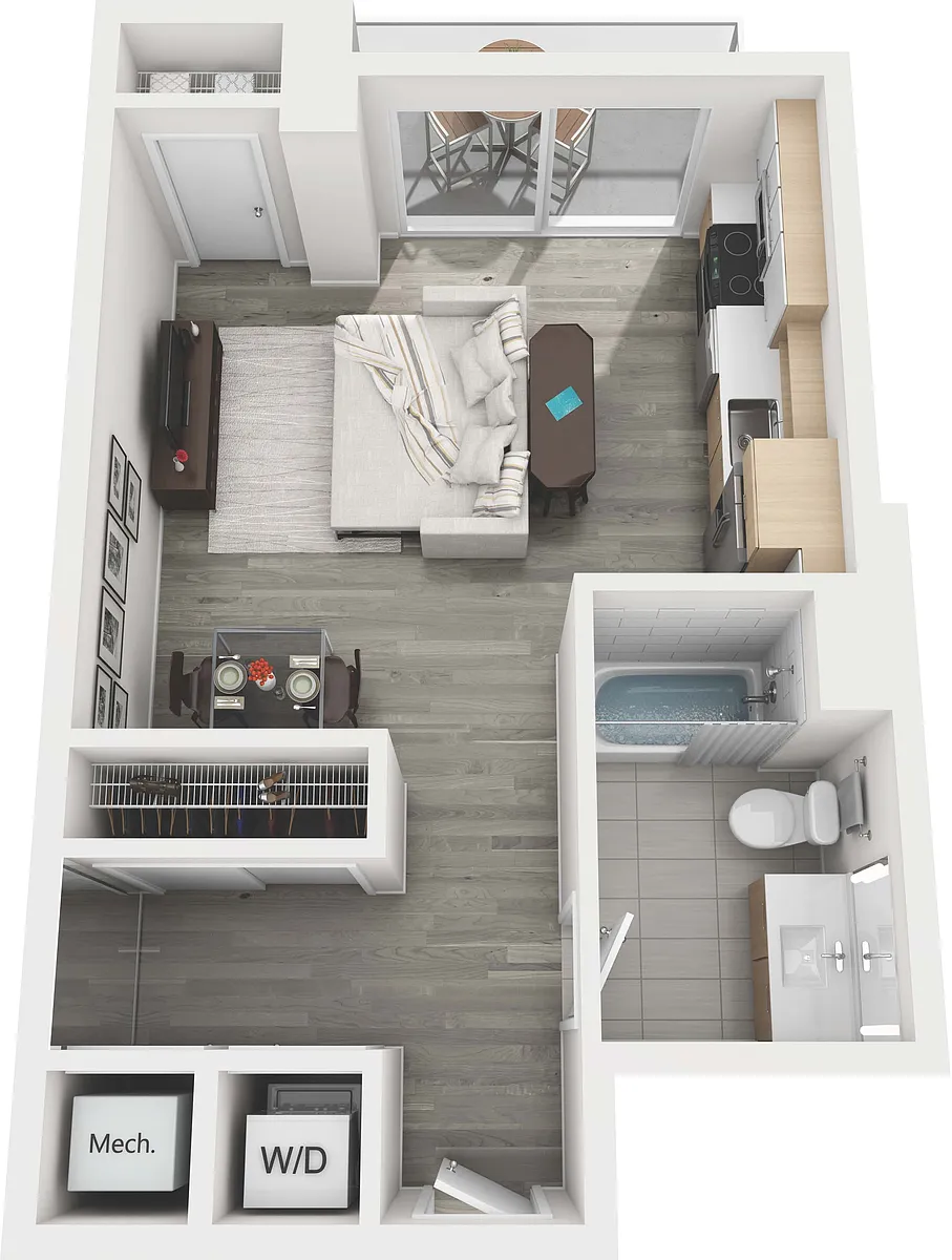 Floor plan Art Deco