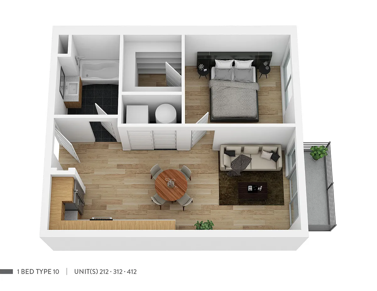 Floor plan 212-412