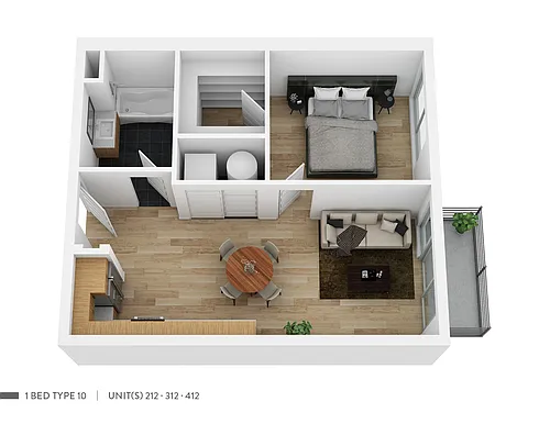 Floor plan 212-412