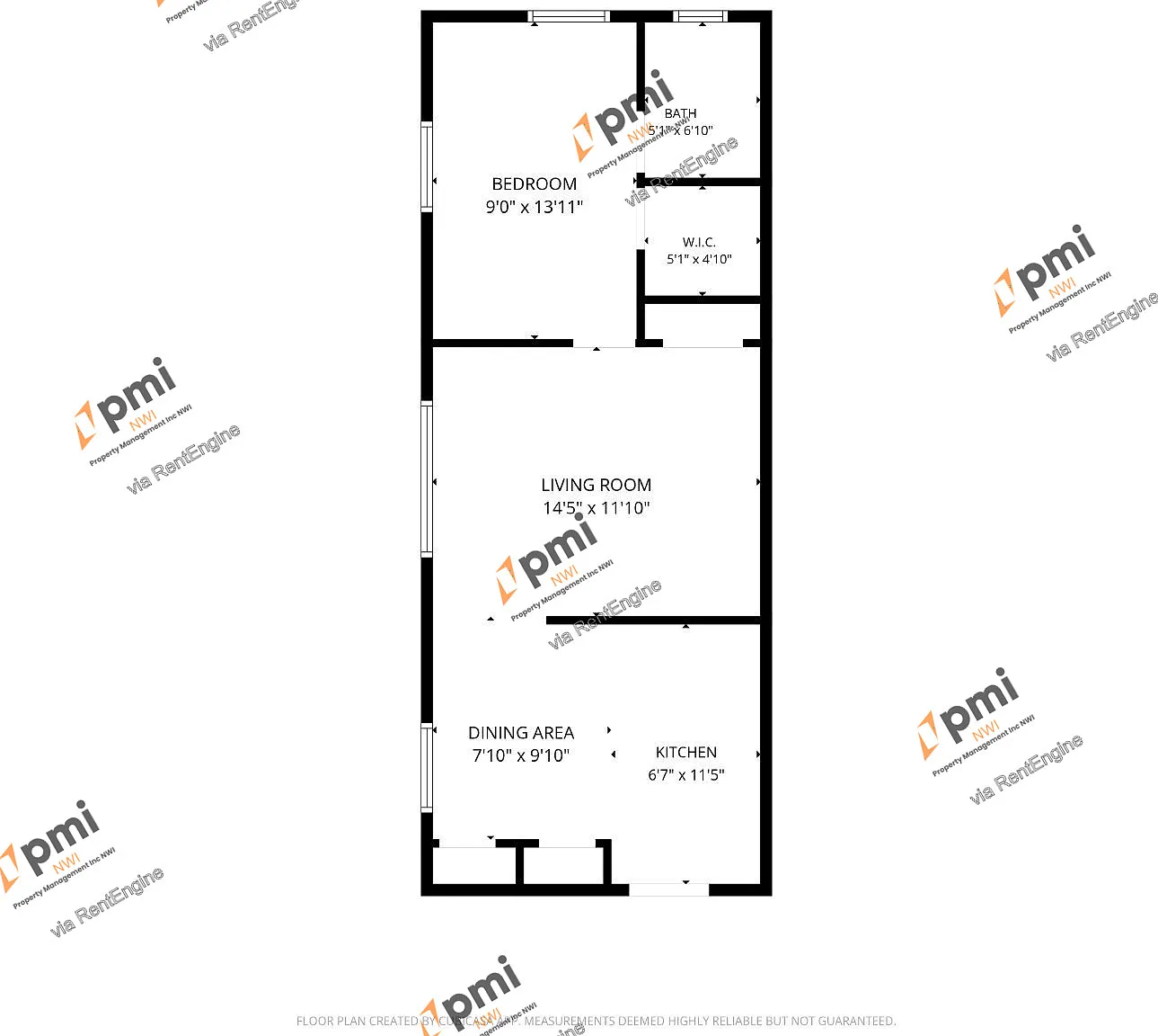 1 bed, 1.0 bath, 700 sqft, $850 — Photo 3