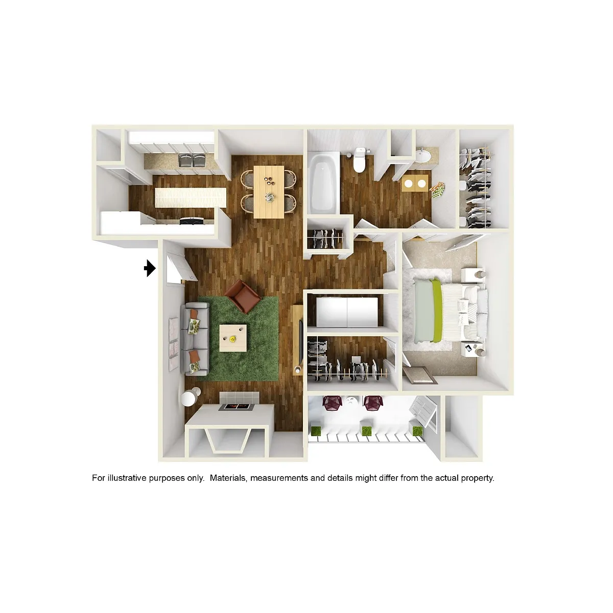 Floor plan A6