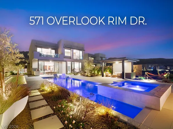 571 Overlook Rim Dr, Henderson, NV 89012