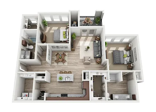 Floor plan B3