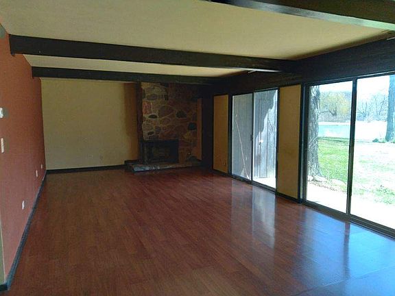 hardwood flooring, fireplace